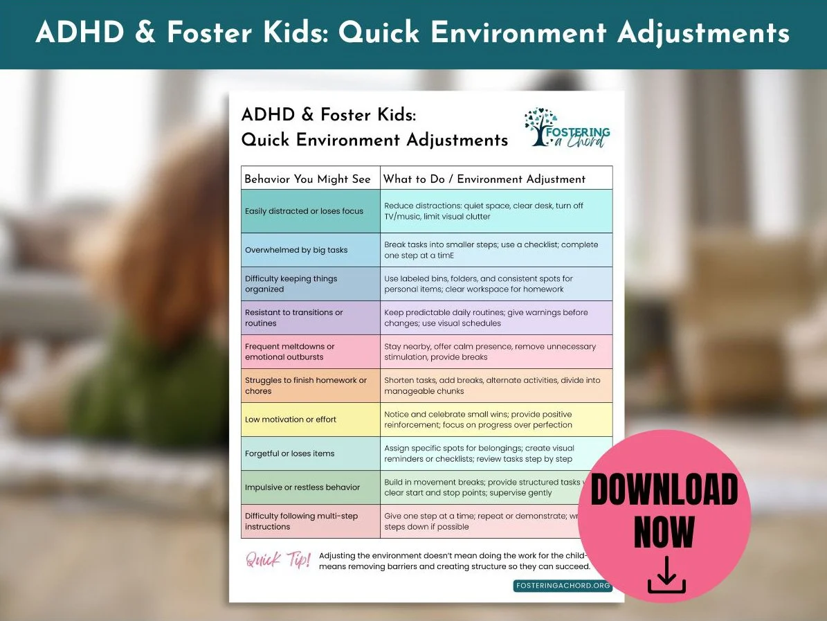 Behavior Adjustment Guide